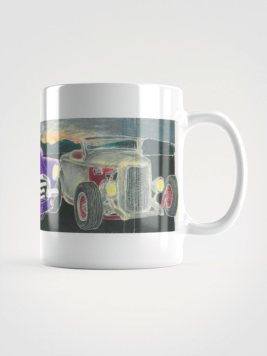 A Century of Rides on White Glossy Mug product image (1)