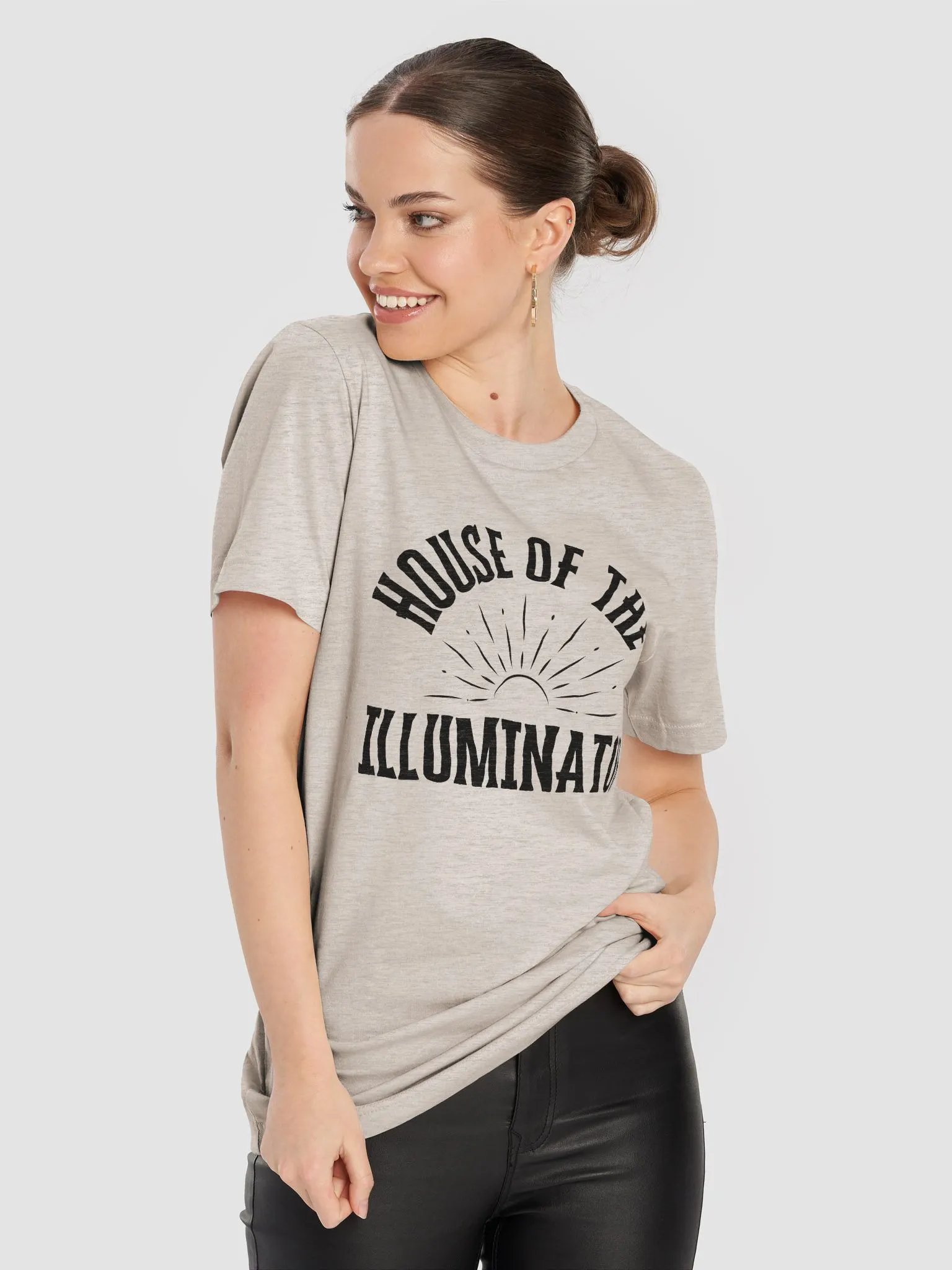 The Goddess Binding HotI Tee - White product image (8)