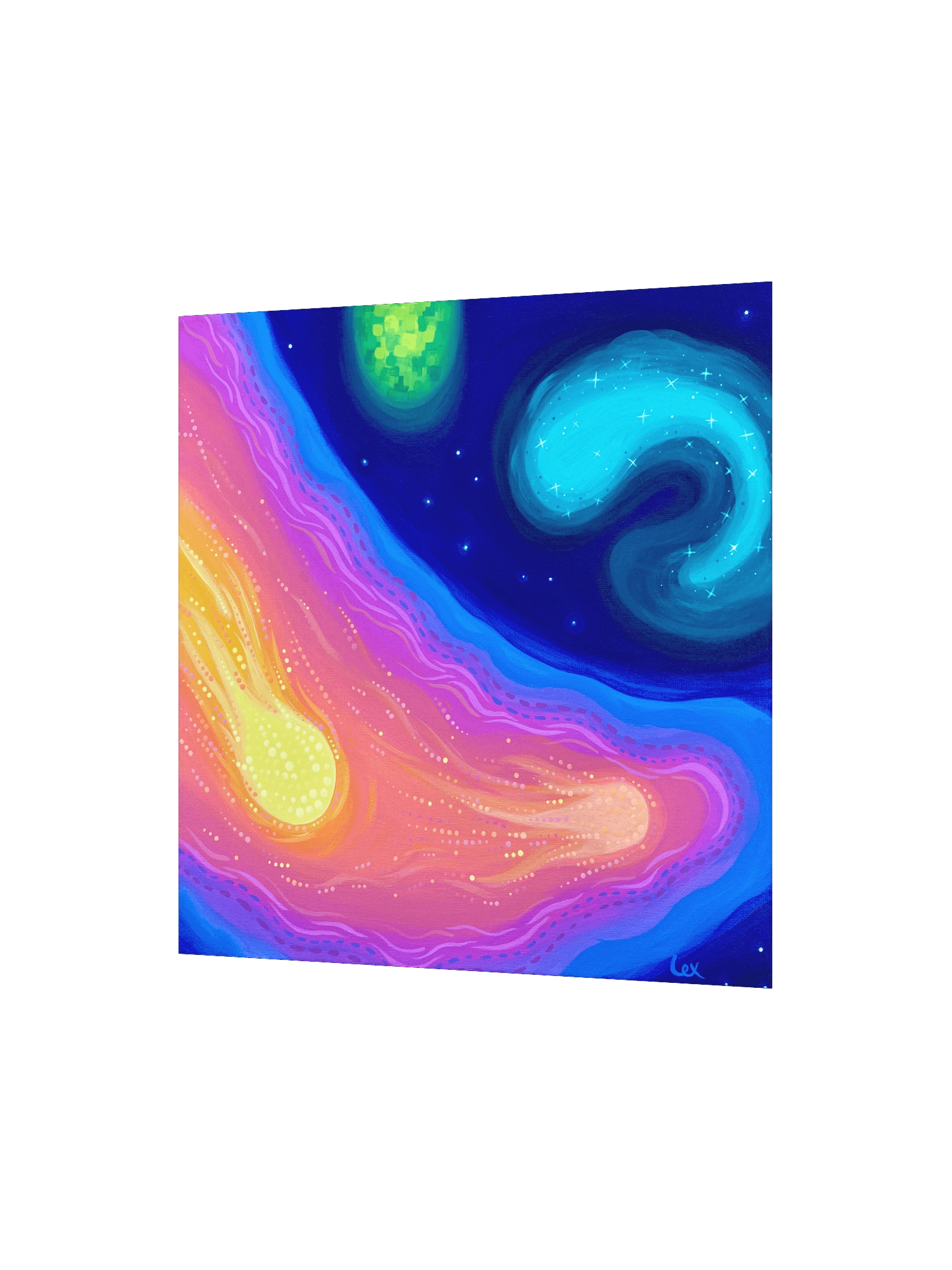 Shower and Spots Matte Poster product image (2)