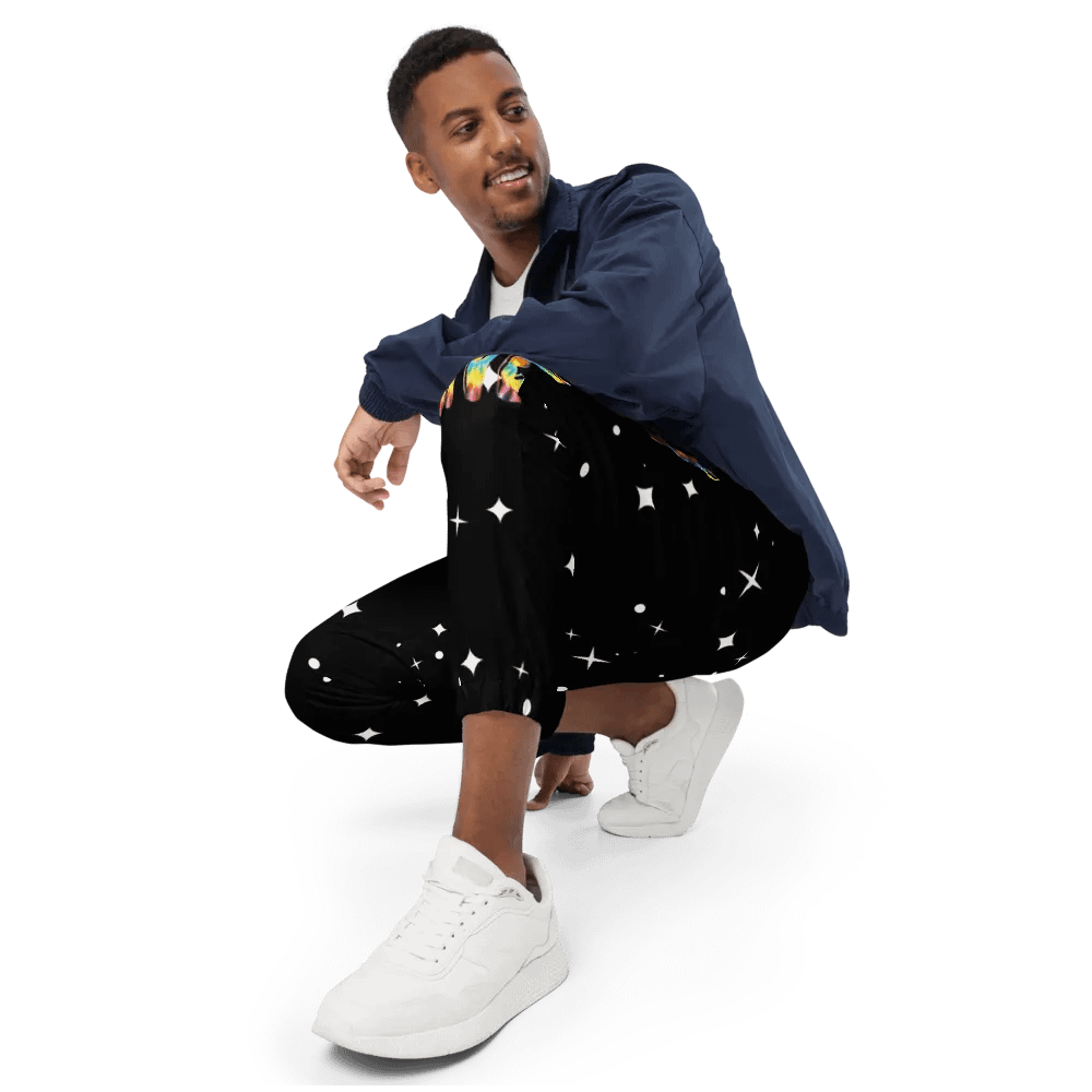 Unisex peace sign track pants product image (5)