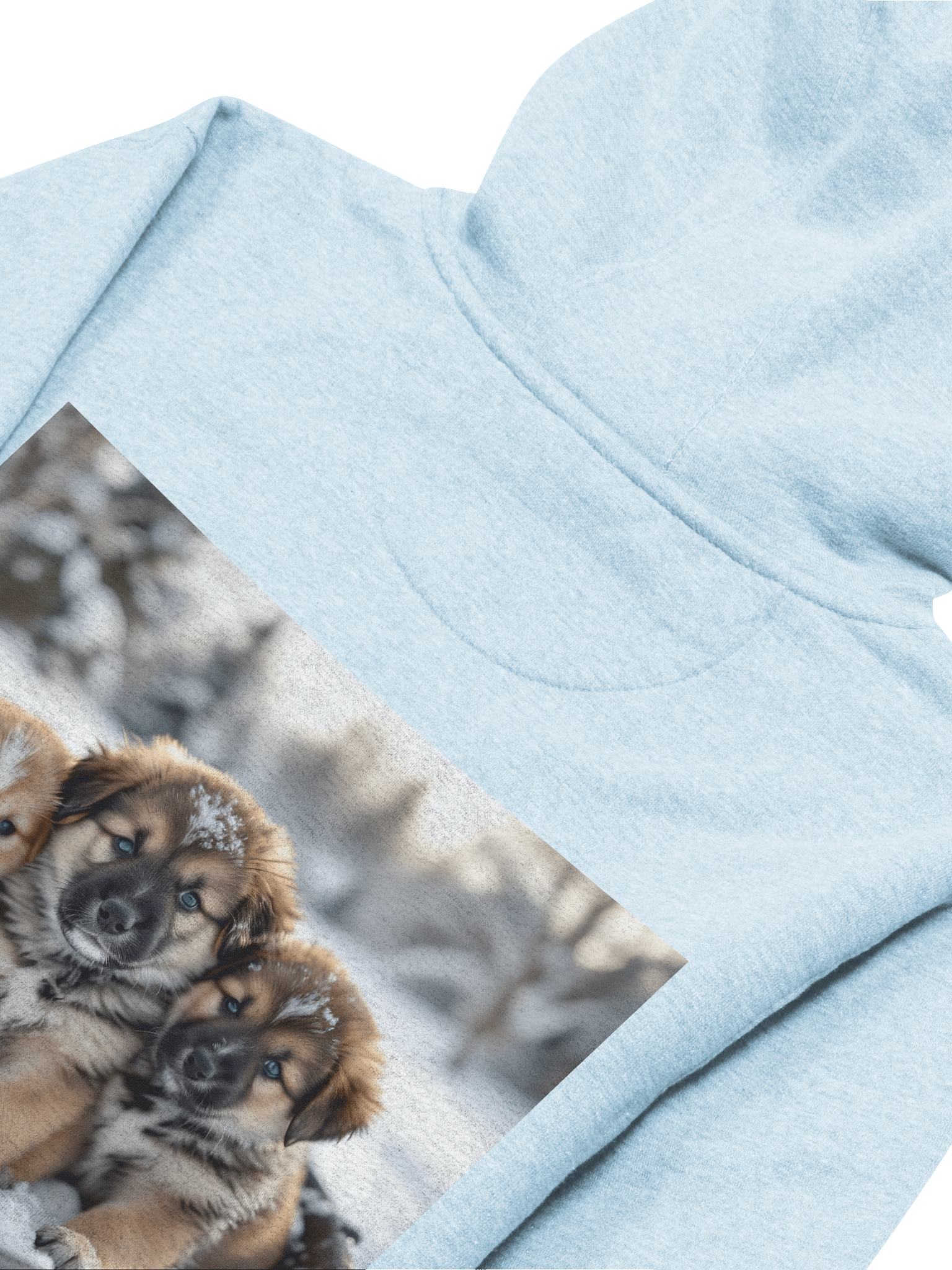 Snowy Paws Unisex Hoodie product image (4)