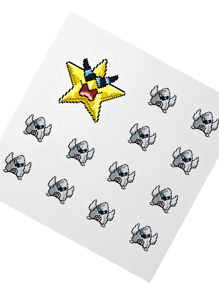 Starmon & Picmon Pixel Stickers product image (2)