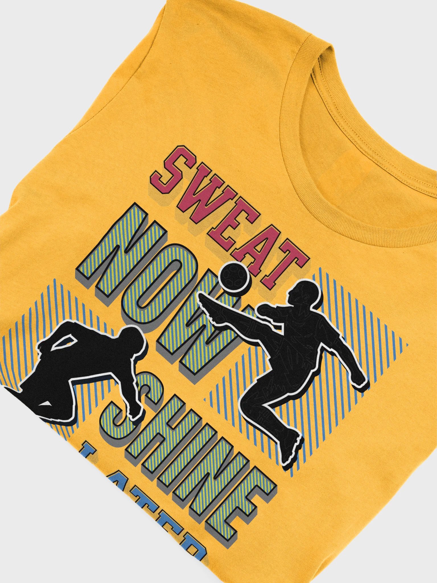 Sweat Now Shine Later Soccer Iconic Softness T-Shirt product image (3)