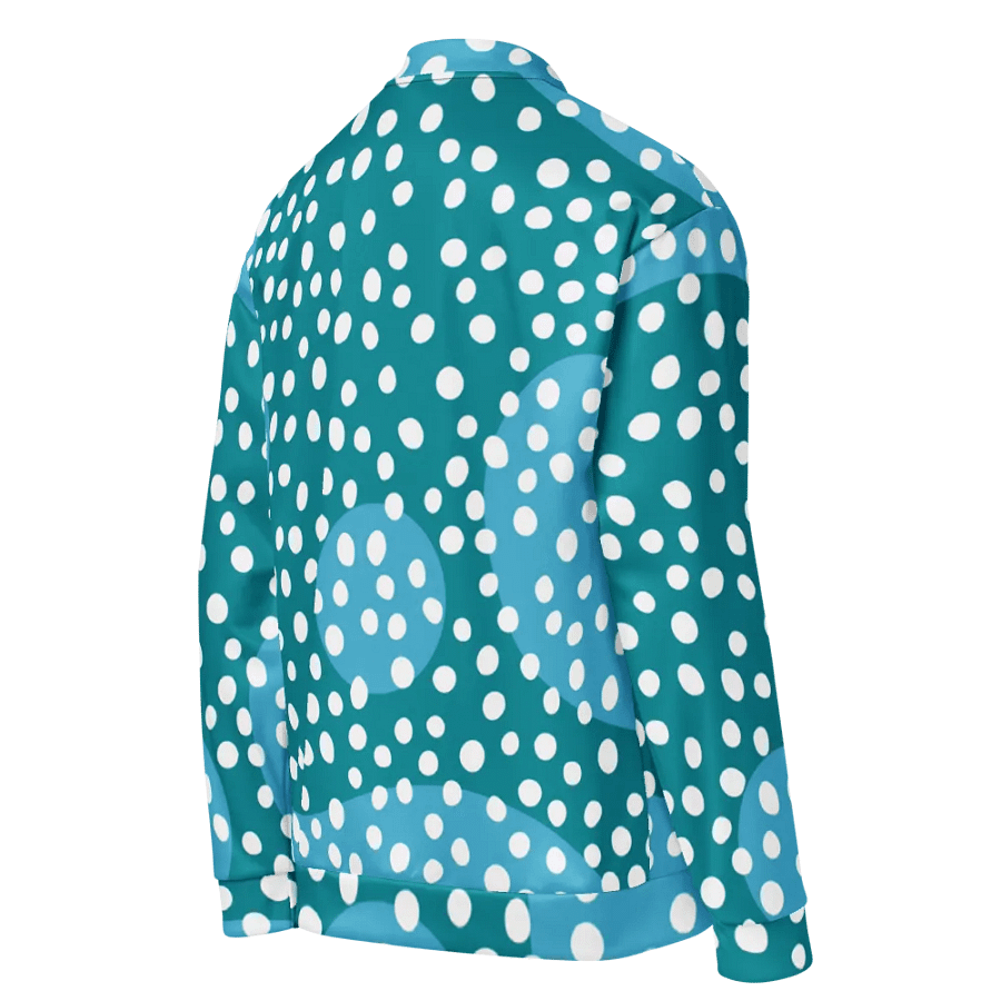 Abstract Fusion Bomber Jacket – Signature Blue Edition product image (5)
