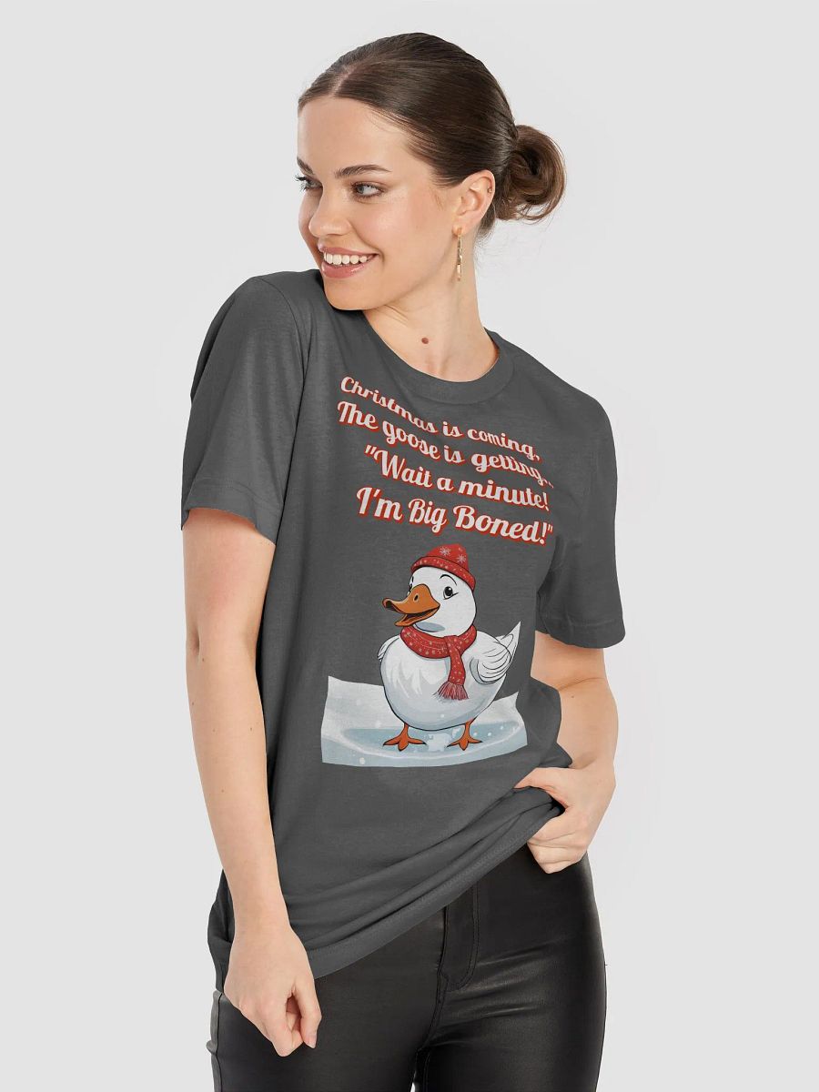Wait A Minute! I'm Big Boned! Funny Christmas T-shirt product image (50)