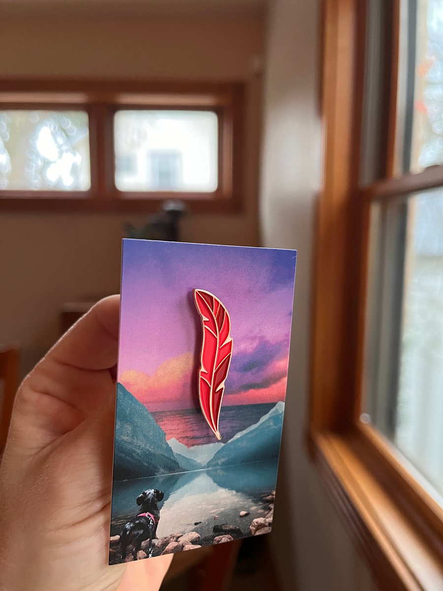 Red Feather Pin & Flash Cards product image (5)