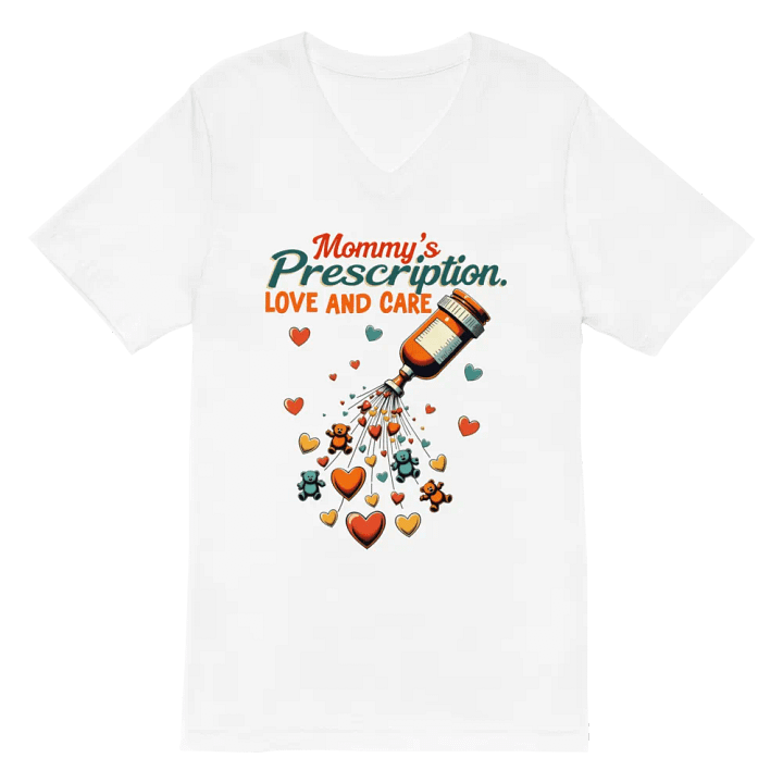 mommy's Prescription, Love & Care V-Neck Tee product image (6)