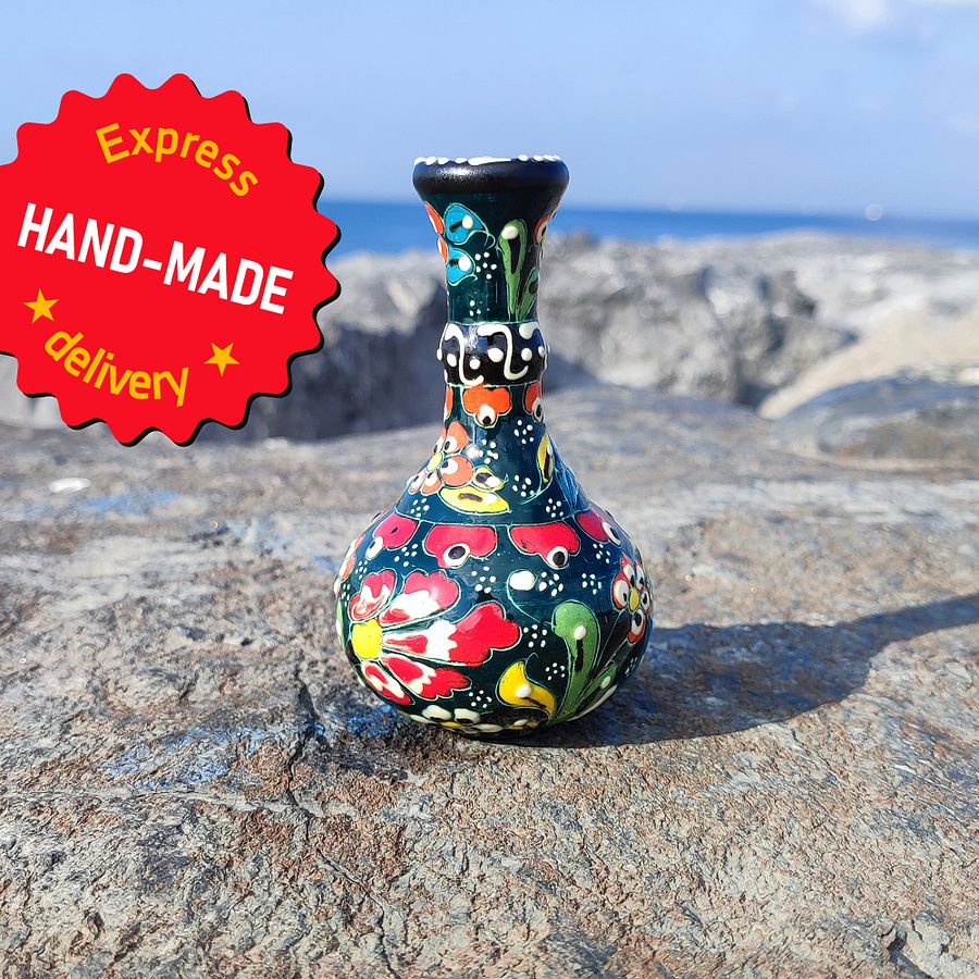 Elegant Handmade Ceramic Vase – Modern Pottery for Home Decor — handmade pottery, handmade ceramic, home decor, handmade gift product image (3)