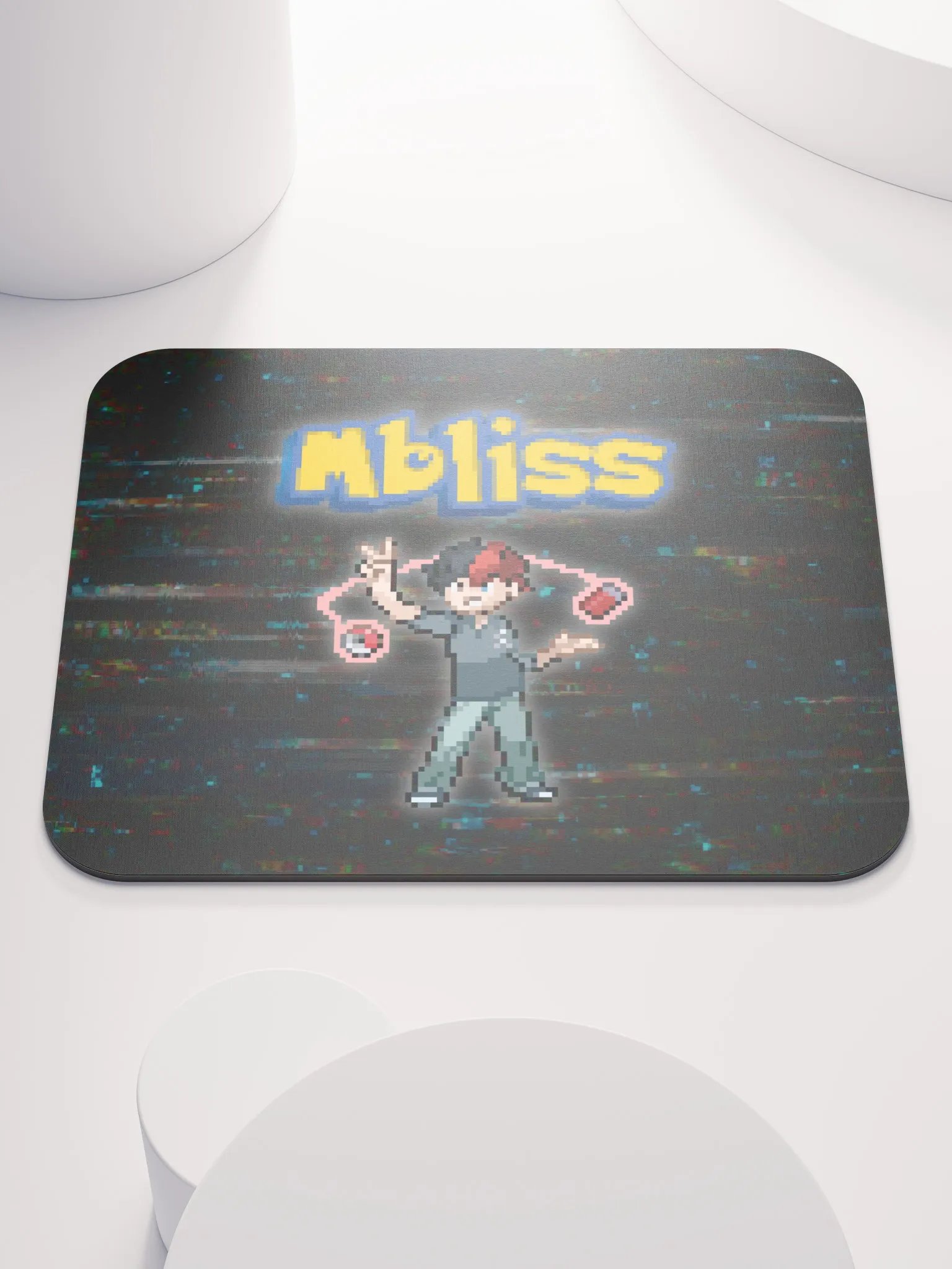 mblissmon logo mouse pad product image (1)