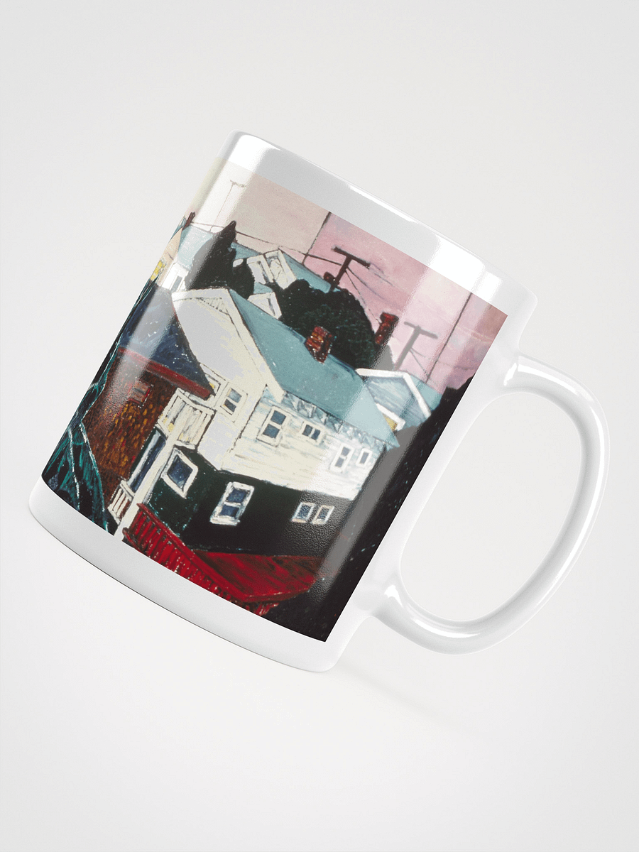 Leaning into Night (1983) on White Glossy Mug product image (4)