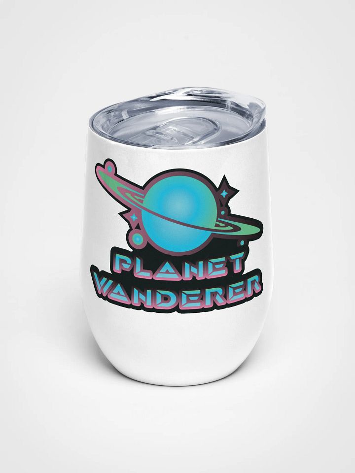 Planet Wanderer insulated wine tumbler product image (1)