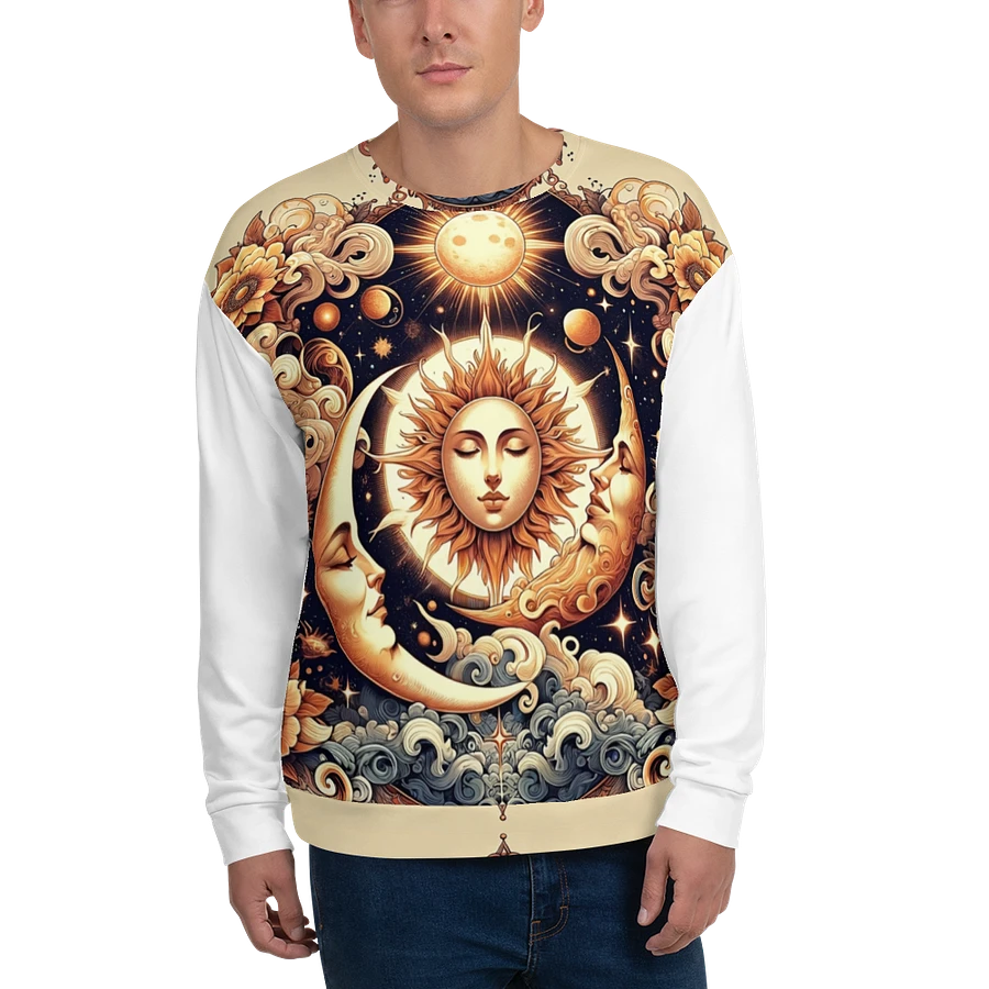 All-Over Print Recycled Unisex Sweatshirt product image (2)