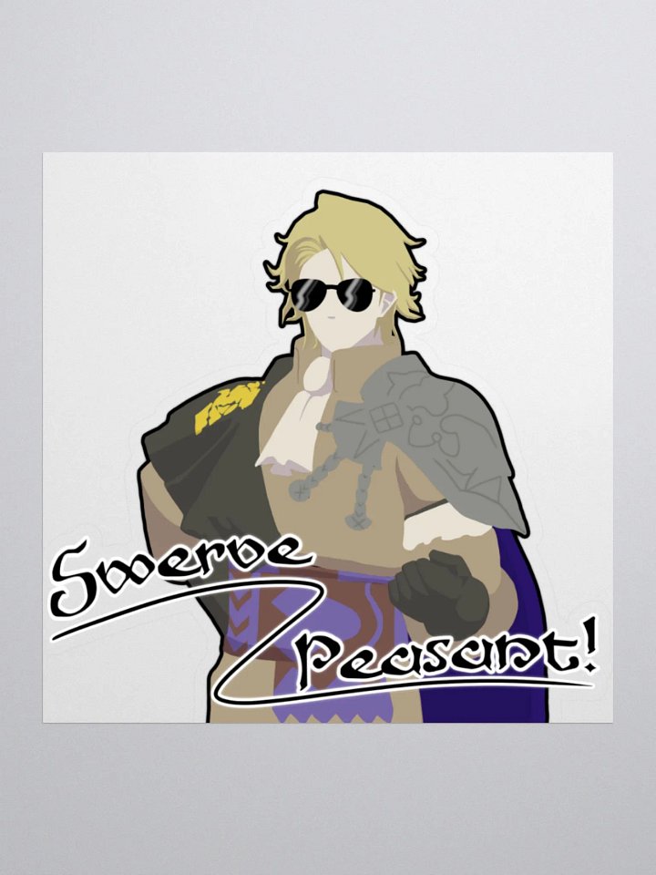 Swerve Peasant Sticker product image (1)