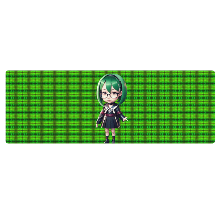 (Green CHIBI) K Yoga Mat product image (1)