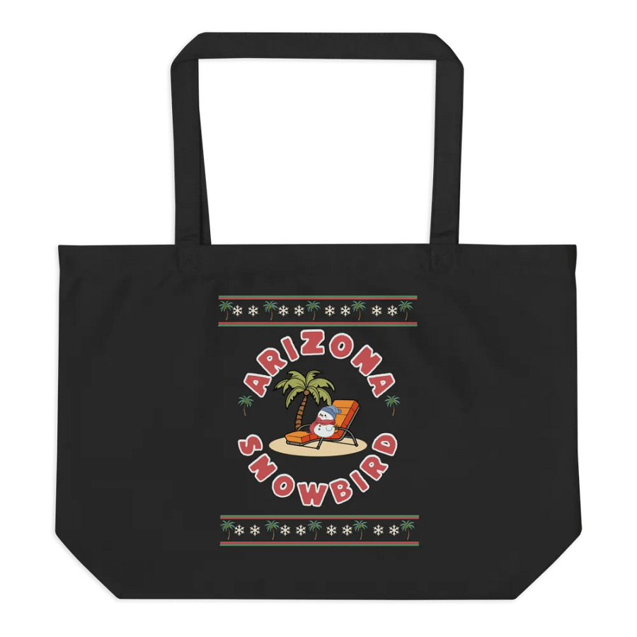 Arizona Snowbird Organic Tote Bag product image (3)