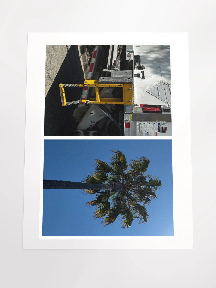 Yellow Truck Steps and Palm Tree product image (4)
