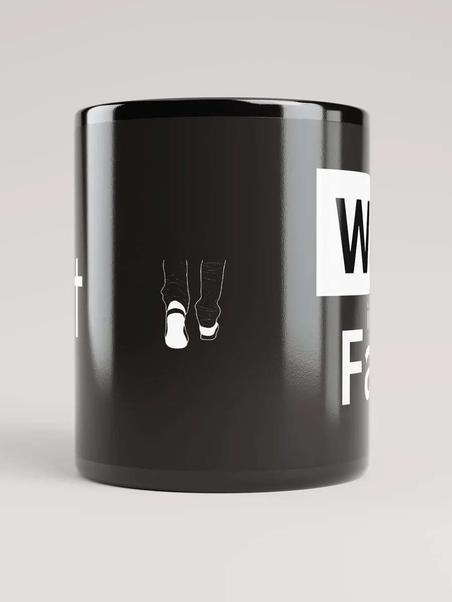 Black Mug: Walk in Faith with Jesus product image (5)