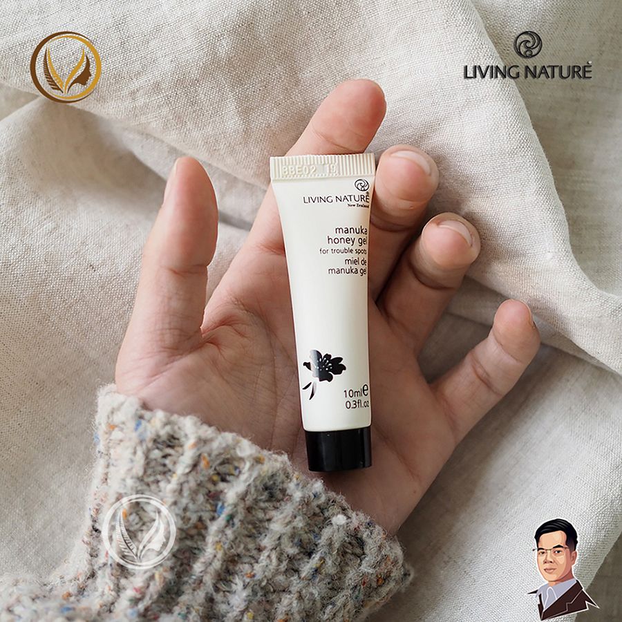 Gel trị mụn, chống viêm ngừa thâm sẹo Living Nature Manuka Honey Gel 10ml product image (2)