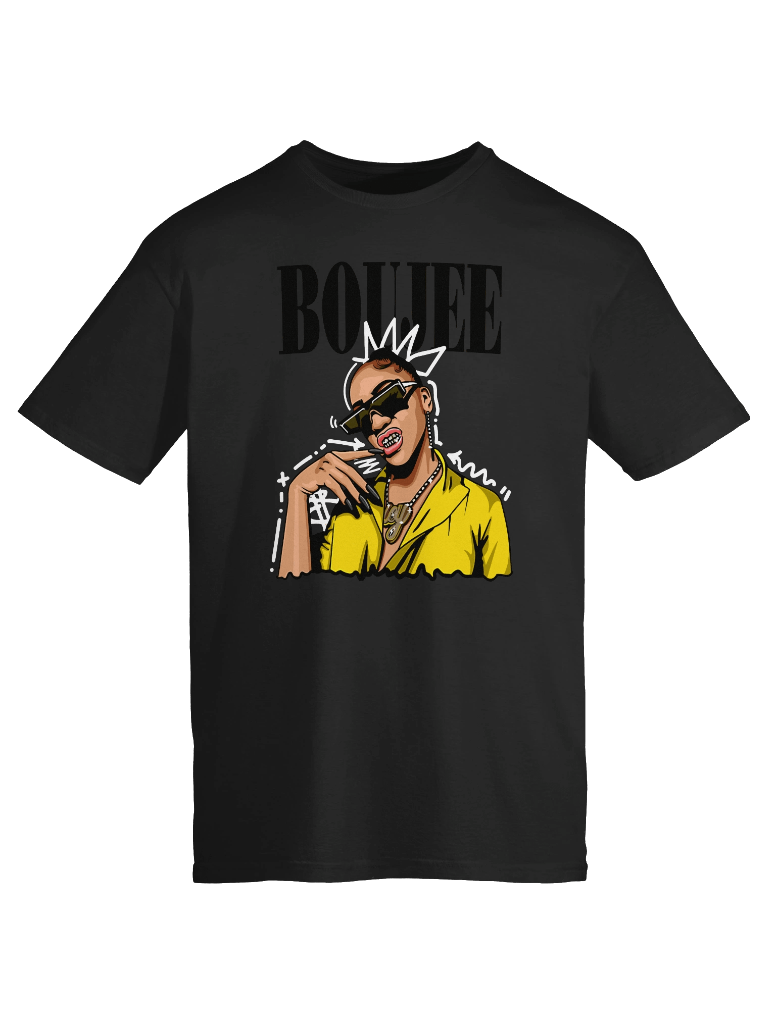 Luxe Grin Stylized T-Shirt product image (9)