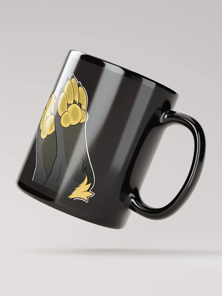 skythe_foxragon Black Glossed Paw-some Mug product image (4)