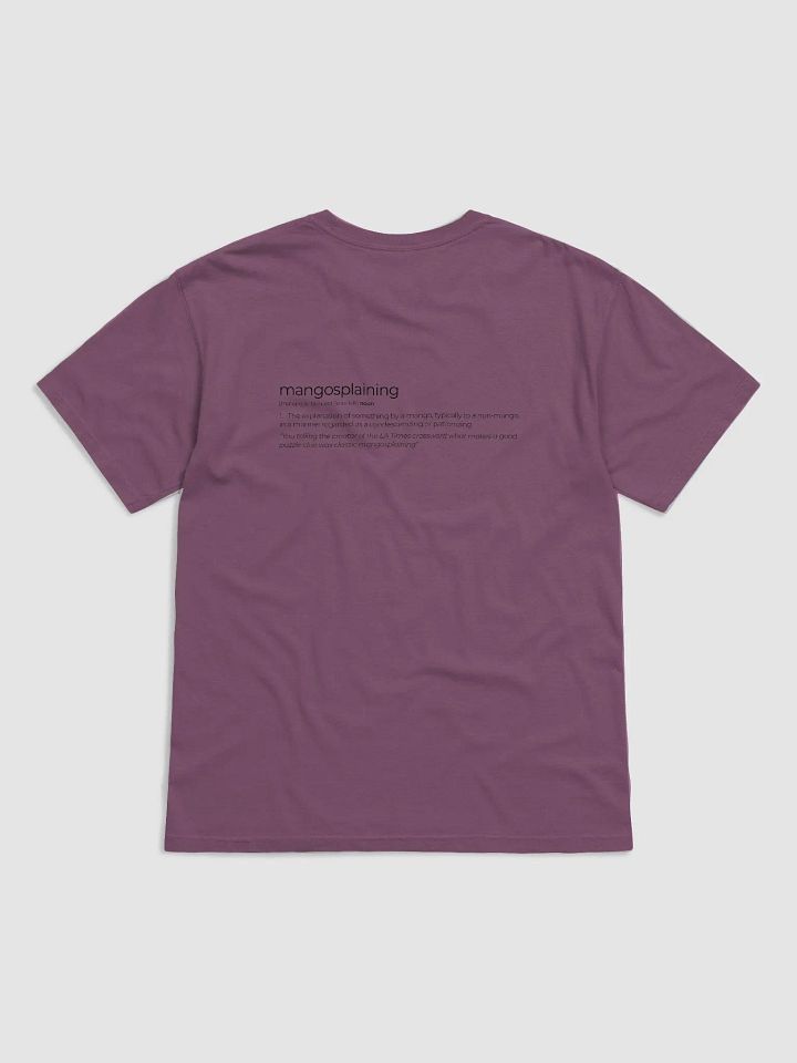 Mangosplaining T-shirt product image (2)