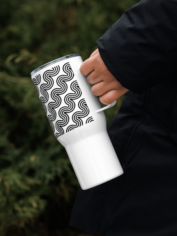 Monochrome Wave 25oz Travel Mug product image (12)