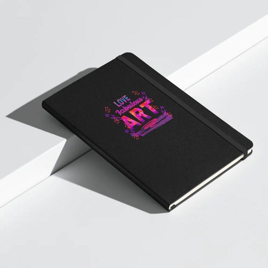 Vibrant Love ART Hardcover NotebookArt Lover's Delight Hardcover Notebook for art students moms daughters friends art teachers product image (9)