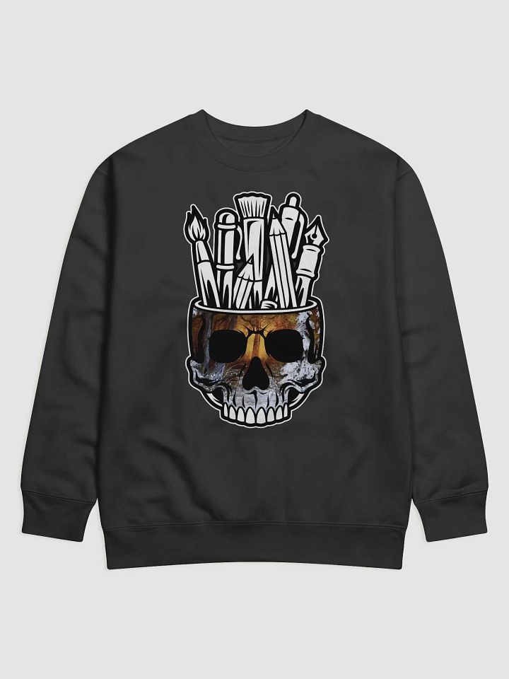 Skull Paintbrush Holder product image (1)