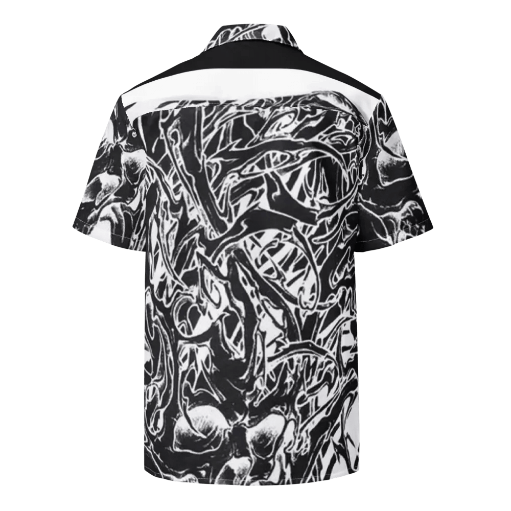 Gothic Tribal Fusion Hawaiian Shirt product image (8)