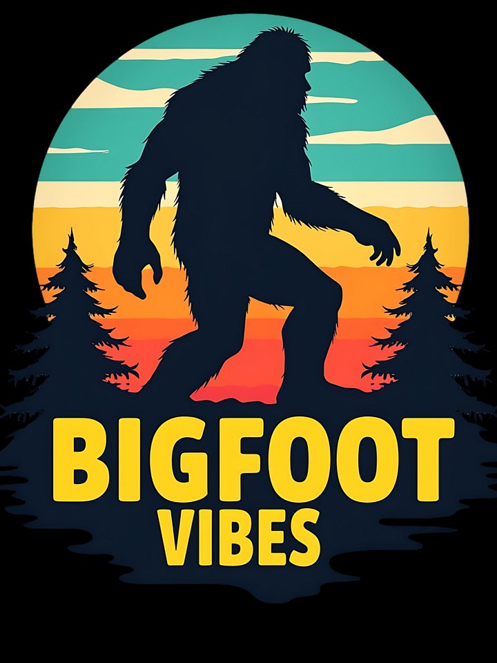 Bigfoot Enthusiast Retro Outdoor Adventure product image (1)