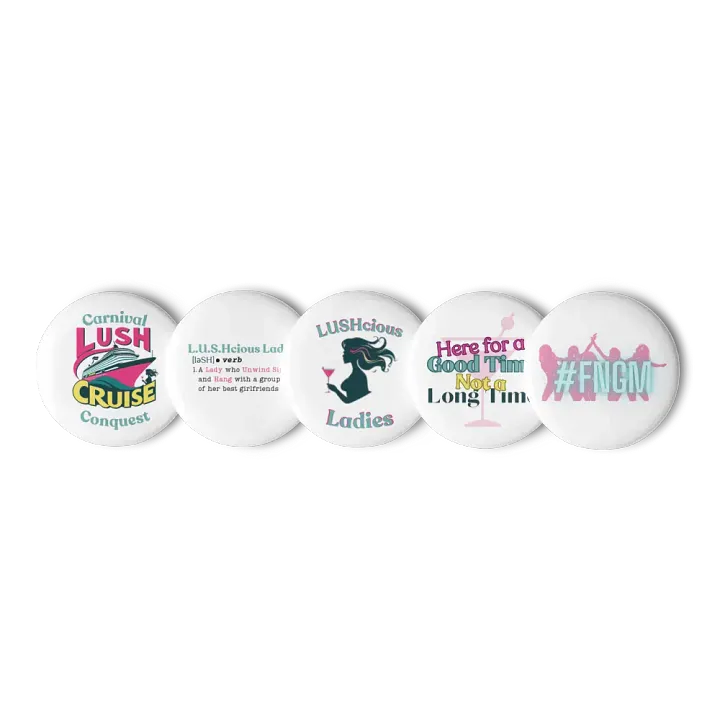 The LUSH Cruise Pin Set product image (1)