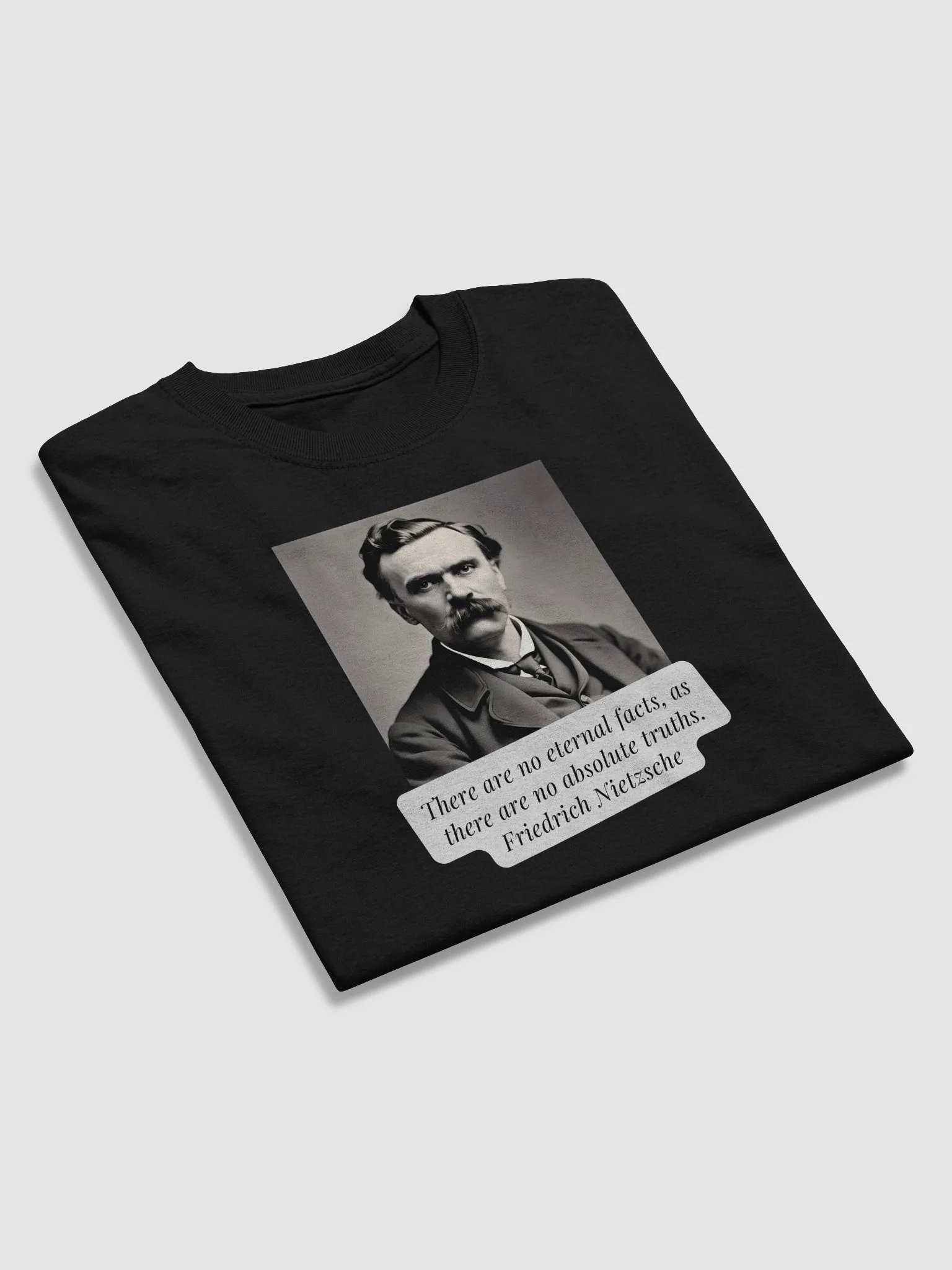 Nietzsche Quote T-Shirt – Bold Philosophy, Timeless Wisdom product image (3)