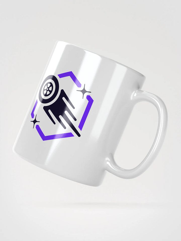 White Ceramic Mug (Color Logo) product image (2)