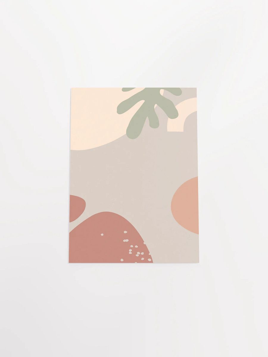 Boho abstract wall art — boho wall decor, aesthetic poster product image (10)