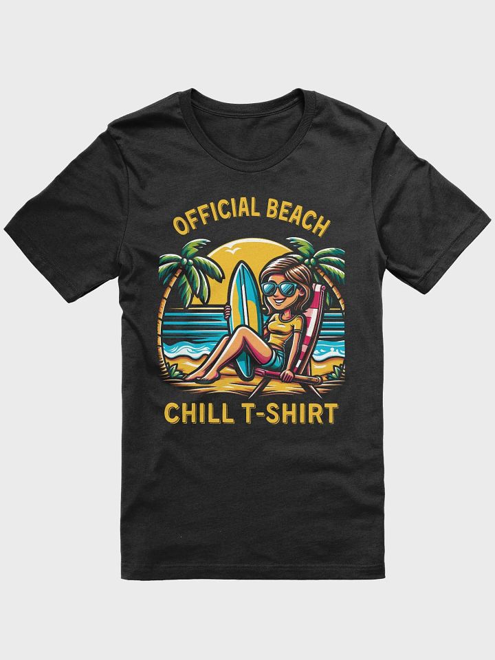 Women's beach t-shirt – summer beach chill look product image (1)