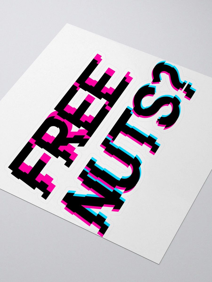 Free Nuts? Sticker product image (3)