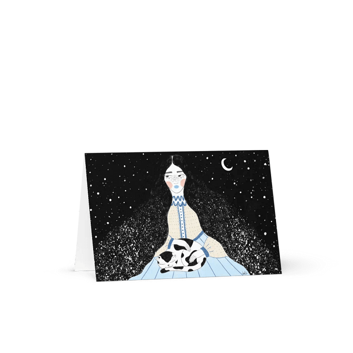 the night sky fairy card product image (1)