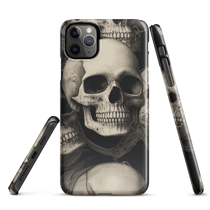 Skull Overlap iPhone® Snap Case product image (3)