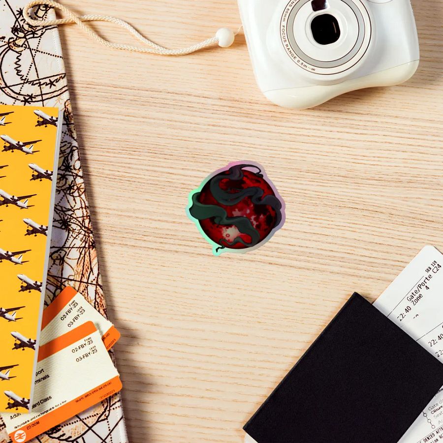 Blood moon sticker product image (7)