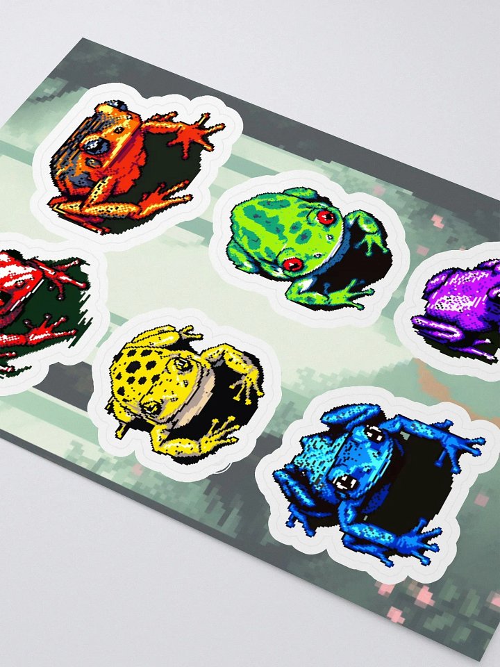 Toad-ally Hangin' Sticker Sheet product image (2)