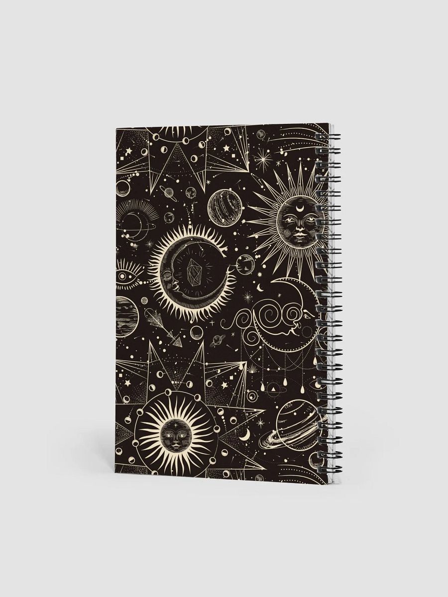 Celestial Faces Spiral Notebook product image (2)