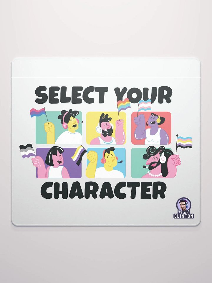 Select Your Character Mouse Pad 1 product image (2)