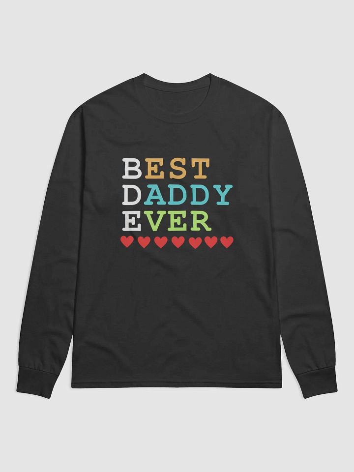Best Daddy Ever Champion Long Sleeve Shirt product image (1)