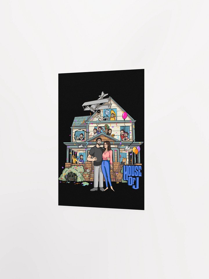 "Full House of J" Poster (Dark) product image (7)