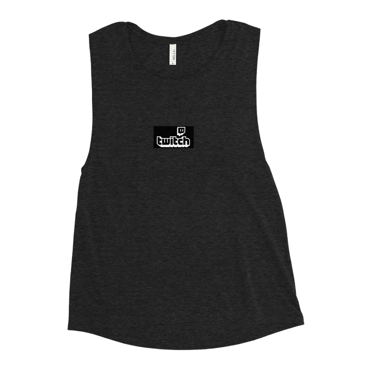 Balck Twitch Tank - small logo product image (2)
