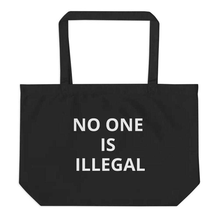 PRIS- NO ONE IS ILLEGAL-Econscious Organic Cotton Tote product image (7)