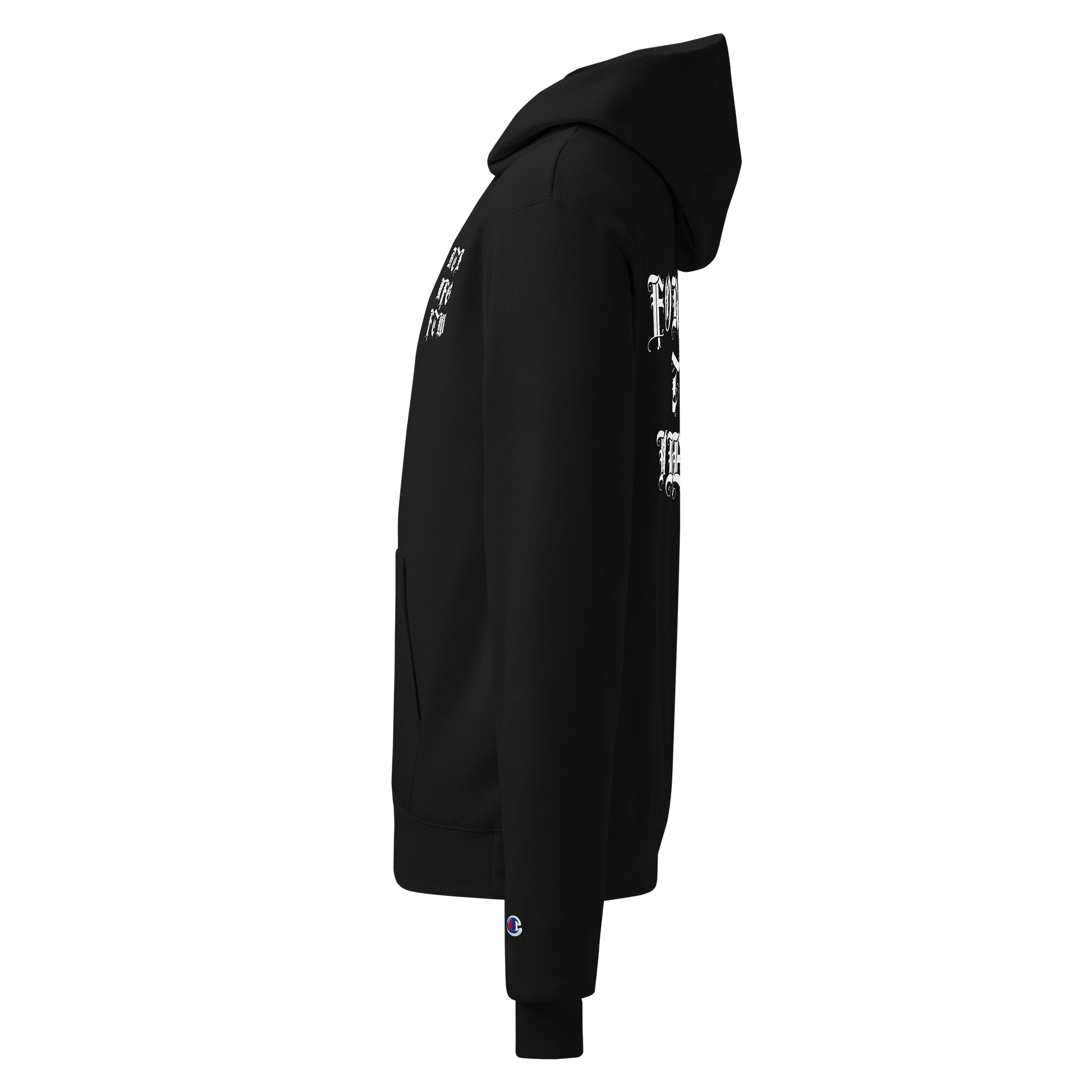 FOREVER TWO WHEELS CHAMPION PULLOVER HOODIE product image (3)