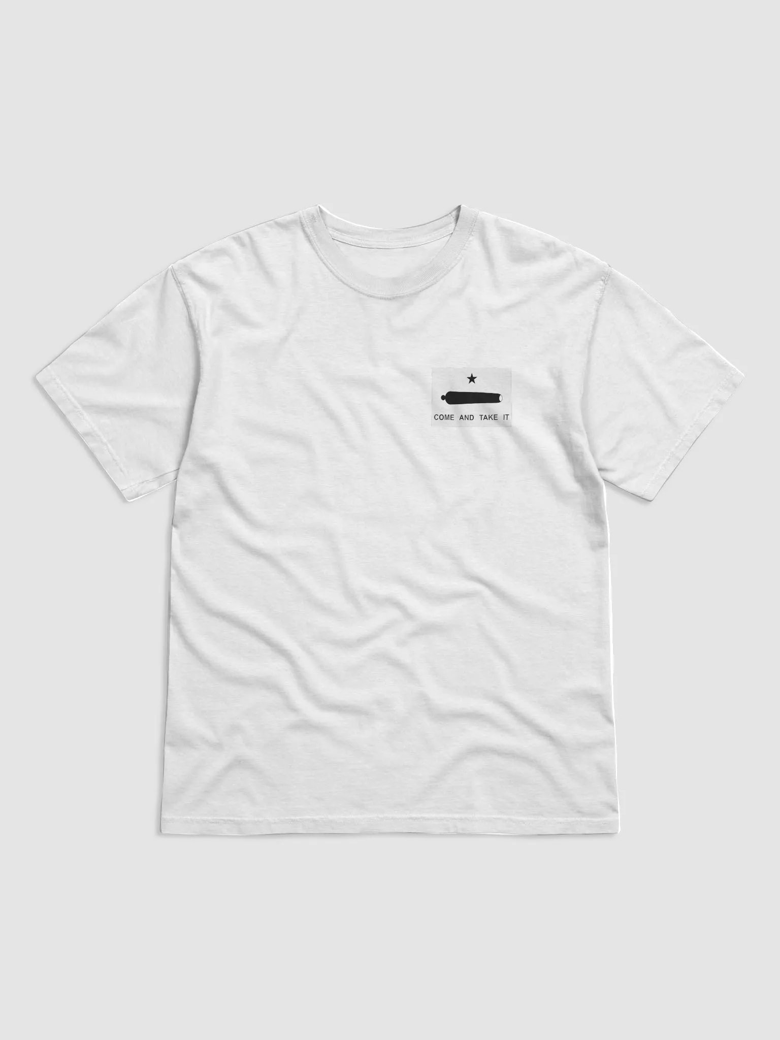 The Gonzales Original – “Come and Take It” Tee (White) product image (1)