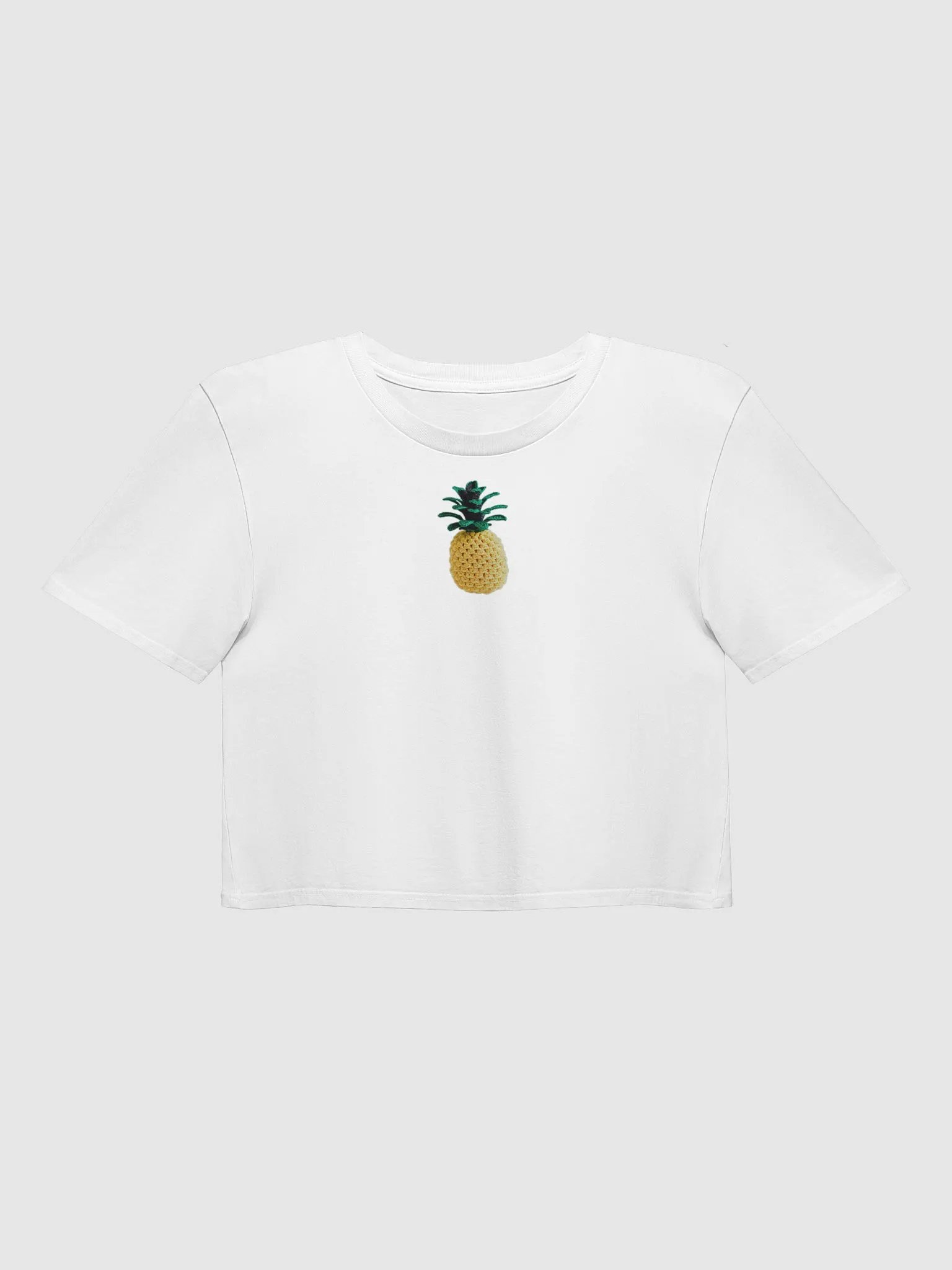 CozyAvocado Women's Premium Pineapple Crop Top #5 product image (1)
