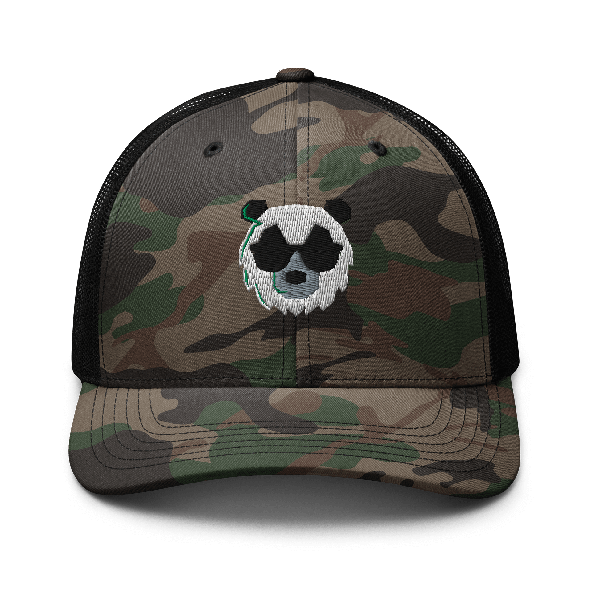 Camo Trucker Panda Hat product image (1)